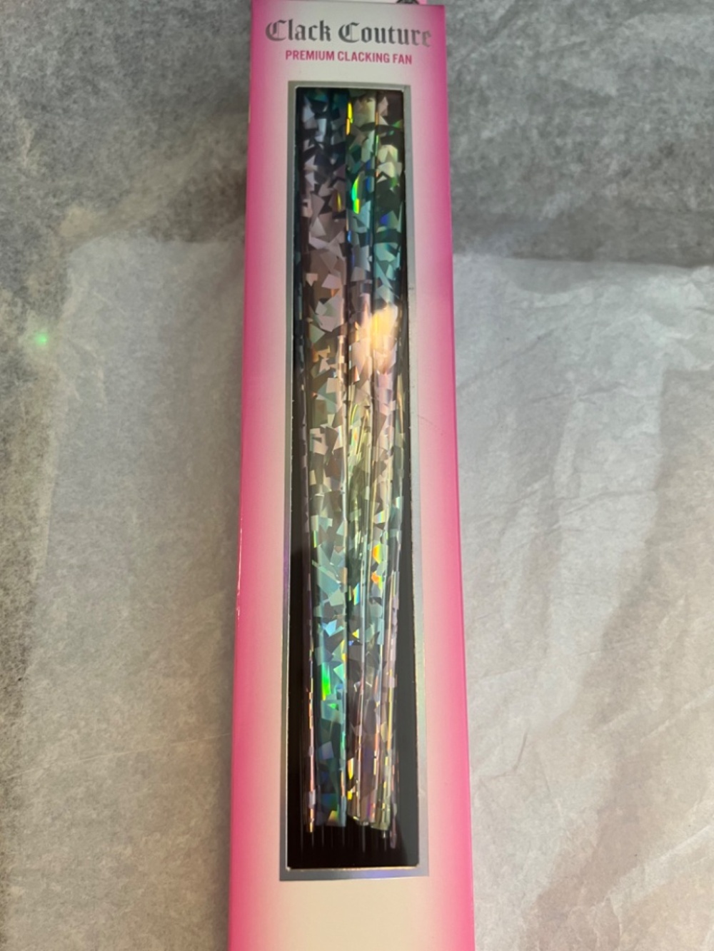 Clacking Fan - Multi Color Unisex NIB - Picture 5 of 8